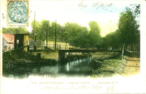 334. CLAYE-SOUILLY – Pont de la Rosée